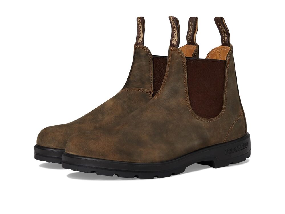 Blundstone Unisex BL585 Rustic Brown Mens 9 Womens 11 Medium